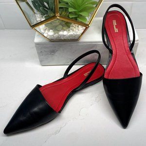 Diane Von Furstenberg Koko Slingback Flats Size 7